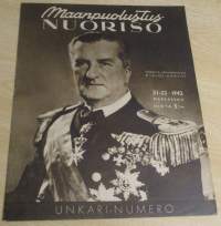 Maanpuolustusnuoriso N:o 21-22 1942 Marraskuu Unkari-numero