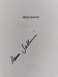 Minä tunnen (signeerattu)