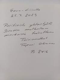 Tapani Oksanen : Tammelantorilta Toiviomatkoille (signeerattu, tekijän omiste)