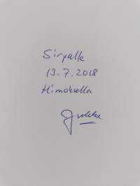 Pelkkänä korvana (signeerattu, tekijän omiste)