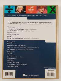 Really Easy Piano: 40 Ed Sheeran Songs