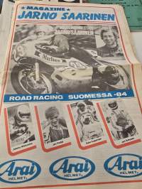 Jarno saarinen magazine  1984 moottoriurheilu uutiset