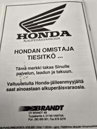 Honda BF.2 perämoottori omistajan käsikirja