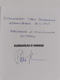 Kunniavelka ei vanhene - Raatteentie 1939-1940, Kuhmo 1940, Ilomantsi 1944, Muonio 1944, Savukoski 1944 - Keski-Suomen reserviläiset veteraanien jalanjäljillä (si...