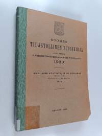Suomen tilastollinen vuosikirja 1930 : Uusi sarja 28. vuosikerta = Annuaire statistique de Finlande