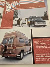 Gmc vandura matkailuauto myyntiesite.