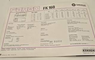 fargo FK 160  myyntiesite