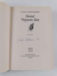 Siniset Viipurin illat (signeerattu)