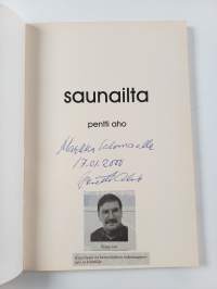 Saunailta (signeerattu, tekijän omiste)