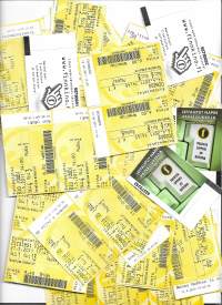 Elokuvalippuja  n 50 kpl  erä elokuvalippu vuodelta 2010