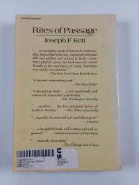 Rites of passage : adolescence in America, 1790 to the present