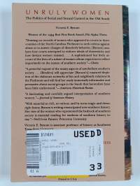 Unruly Women : The Politics of Social and Sexual Control in the Old South