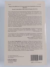 The Slaveholding Republic : An Account of the United States Government's Relations to Slavery