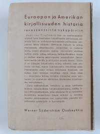 Euroopan ja Amerikan kirjallisuuden historia : renesanssista nykypäiviin