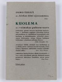 Kuolema
