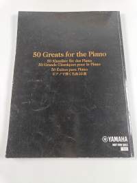 50 greats for the piano