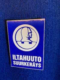 ILTAHUUTO SUURKERÄYS -tarra