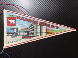 Hammerfest -matkailuviiri, isokoko / souvenier pennant