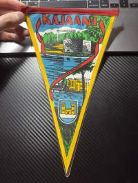 Kajaani Voimalaitos, Kajaani Linnan rauniot -matkailuviiri, isokoko / souvenier pennant