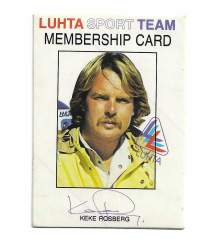 Keke Rosberg tarra