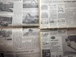 Koneviesti 1967 nr 12 – Ukko Mestari 2T kaivuritraktori, Nuffield, BMC-dieselmoottori, Konekauppiaat ja Kesko