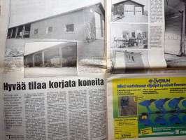 Koneviesti 1992 nr 11 – Valmet Mega -suurtehotraktorit, Valmet 8100, 8000-sarja, markkinaosuudet, käsisammuttimet