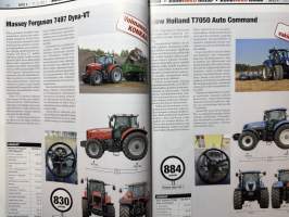 Koneviesti 2011 nr 4 – Suuri traktorinumero, 200 hv portaattomat traktorit vertailussa, New Holland, Avant, PowerSharp, Optimal
