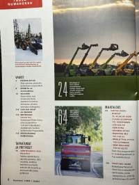 Koneviesti 2022 nr 1 – Suuri kurottajavertailu, 7 huippukonetta, Manitou, JCB, Kramer, Grimme, CAT 914