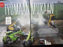 Koneviesti 2022 nr 1 – Suuri kurottajavertailu, 7 huippukonetta, Manitou, JCB, Kramer, Grimme, CAT 914