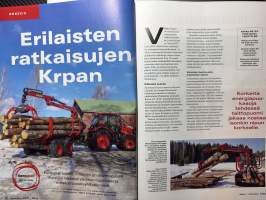 Koneviesti 2022 nr 8 – Suuri metsänumero, Krpan-metsäperävaunu, Zetor Proxima, Husqvarna 450 II, Echo CS-4310SX