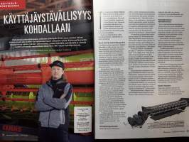 Koneviesti 2022 nr 15 – Leikkuupuimurit, Multiva Forte 300, Kubota M6-142, moottorisahat, puikkohitsaus, Takeuchi