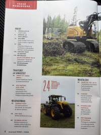 Koneviesti 2022 nr 16 – Telakoneita, JCB 150X, Yanmar ViO57, Hyundai HX145, Fendt 211 Vario, Kverneland FastBale, Bauma 2022