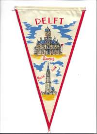Delft - matkailuviiri  viiri n 15x30 cm