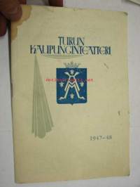 Turun kaupunginteatteri 1947-48 Ruma Elsa -käsiohjelma