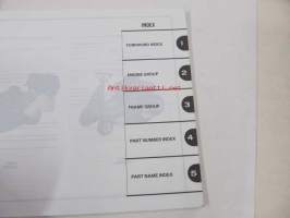 Honda Riding mower H1011, H1011R, H1011H Parts catalogue 2 -varaosaluettelo