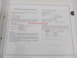 Honda Riding mower H1011, H1011R, H1011H Parts catalogue 2 -varaosaluettelo