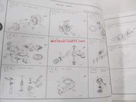Honda Riding mower H1011, H1011R, H1011H Parts catalogue 2 -varaosaluettelo