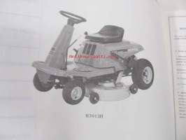 Honda Riding mower H3009, H3011, H3011H, H3013H Parts catalogue 3 -varaosaluettelo