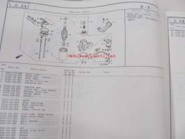 Honda Riding mower H3009, H3011, H3011H, H3013H Parts catalogue 3 -varaosaluettelo