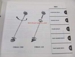 Honda Brush cutter UMK422, UMK431 Parts catalogue 1 -varaosaluettelo