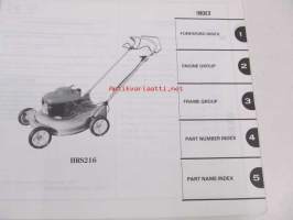 Honda Lawn mower HRS216, HRS536C Parts catalogue 2 -varaosaluettelo