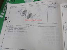 Honda Lawn mower HRB536C, HRM536C Parts catalogue 1 -varaosaluettelo