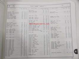 Honda Lawn mower HRB536C, HRM536C Parts catalogue 1 -varaosaluettelo