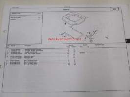 Honda Lawn mower F405, F405K1 Parts catalogue  -varaosaluettelo