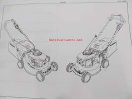 Honda Lawn mower HRD536C, HRD536CK1 Parts catalogue  -varaosaluettelo