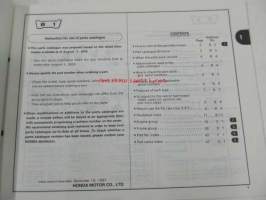 Honda Lawn mower HRR216.K1, HRT216.K1, HRG536C.C1.C2 Parts catalogue 3 -varaosaluettelo