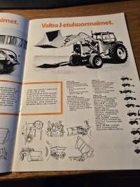 kovat kotimaiset valmet/ valtra työkoneet 1976 myyntiesite
