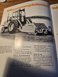 kovat kotimaiset valmet/ valtra työkoneet 1976 myyntiesite