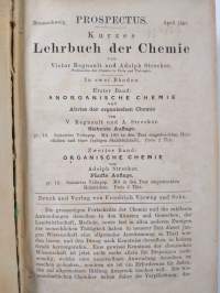Regnault-Strecker's kurzes lehrbuch der chemie. In Zwei Theilen. Zweiter band. Organiche Chemie - Kurzes Lehrbuch der organischen Chemie