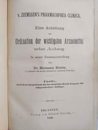 Eine Anleitung zur Ordination der wichtigsten Arzneimittel